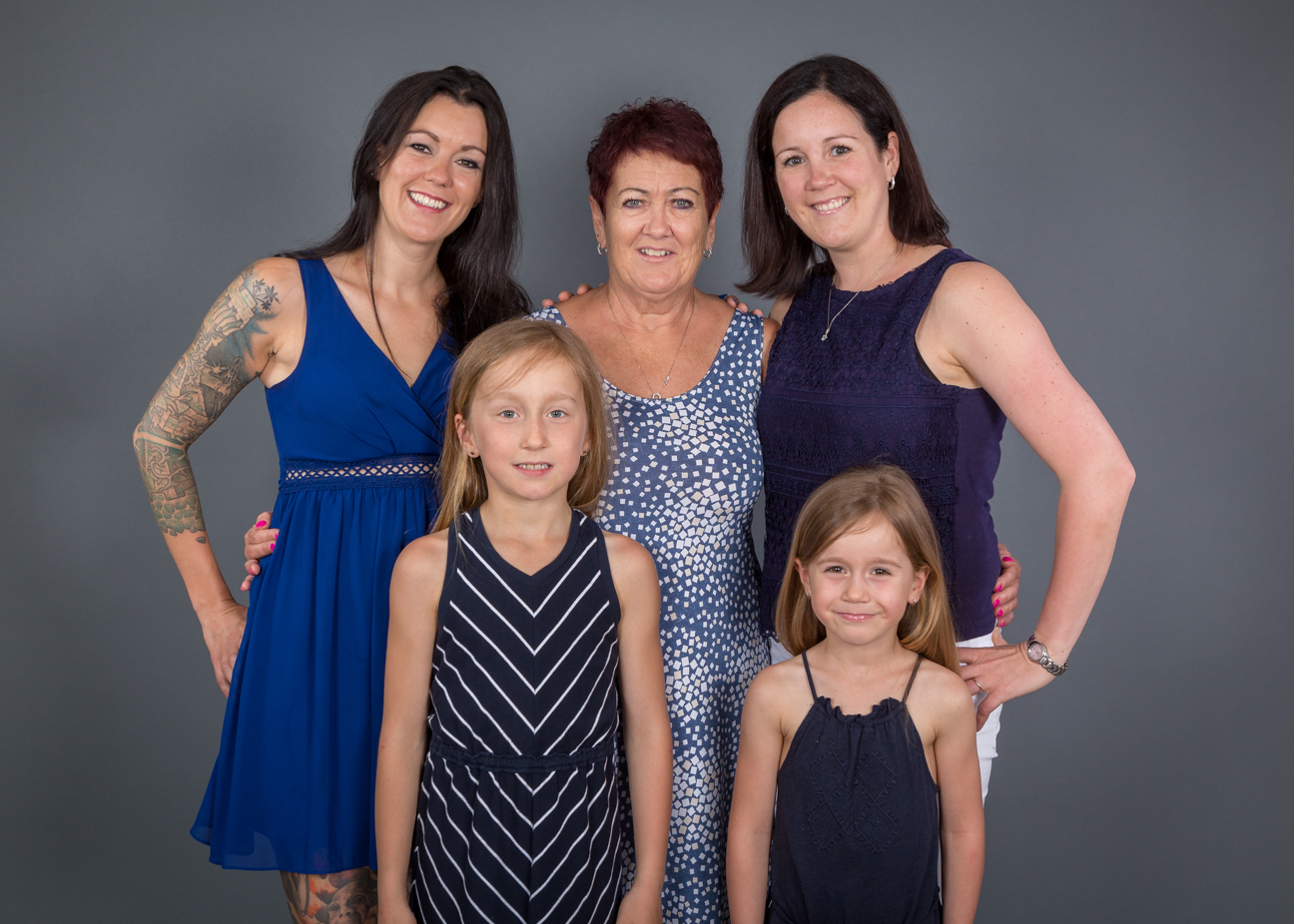 Photo de famille réalisée par Fotorebel